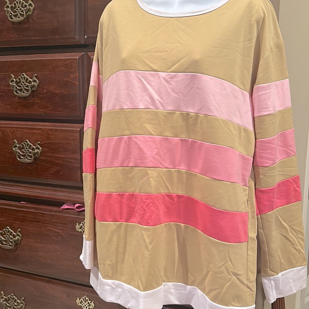 Striped sweatshirt